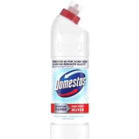 تصویر مایع سفیدکننده غلیظ سطوح دامستوس 750 میلی لیتر Domestos Snow White 