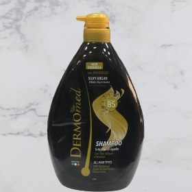 تصویر شامپو موی سر حاوی روغن آرگان و کراتین حجم 1000 میل درمومد Dermomed Shampoo With Argan Oil And Keratin 1000ml