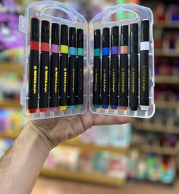 تصویر ماژیک اکرولیک 12 رنگ 