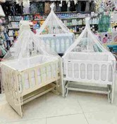 تصویر تخت کنار مادر mdf 