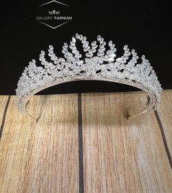 تصویر تاج عروس کد ۹۷۵ Bridal Tiara Code 975