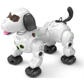 تصویر ربات اسباب بازی سگ کنترلی Remote Control Robot Dog مدل777-602A -اسباب بازی 