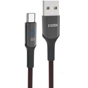 تصویر کابل تبدیل USB به USB-C آیزن ( Eyezen ) مدل EC-21 Fast Charge طول 1 متر 