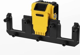 تصویر پایه دیواری باتری NewGround دیوالت NewGround Designs Battery Wall Mount Suitable for DeWalt 18 V / 14.4 V Batteries