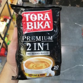 تصویر کافی میکس تورابیکا مدل پرمیوم 2در1 بدون شکر 20عددی Torabika Premium 2 in 1 coffee mix without sugar