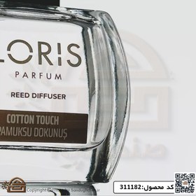 تصویر خوشبو کننده هوا لوریس اصلی ترکیه رایحه cotton touch(پنبه) حجم 120میل کد 311182 