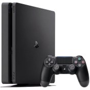 تصویر کنسول بازی PS4 اسلیم ظرفیت ۱ ترابایت با ۲ دسته 