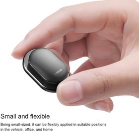 تصویر پد نگهدارنده اشیاء داخل خودرو بیسوس مدل B-Shell بسته 4 عددی - مشکی 