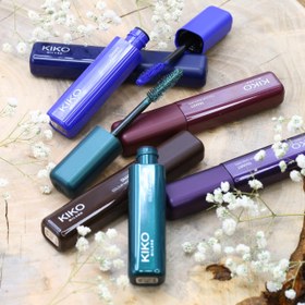 تصویر ریمل حجم دهنده کیکو - 04 Smart Colour Mascara kiko Milano