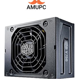 تصویر منبع تغذیه کامپیوتر Cooler Master v750 تمام ماژولار 