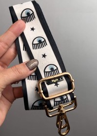 تصویر بند طرحدار کد 125 - طلایی strap sn125