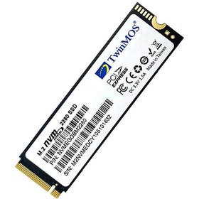 تصویر حافظه SSD اینترنال M2 توین موس NVME ظرفیت 128 گیگابایت Twinmos SSD M2 2280 NVME - 128GB