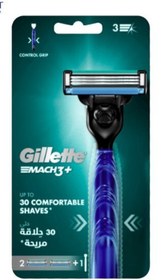 تصویر خودتراش ژیلت مدل MACH3 همراه ۲ یدک 