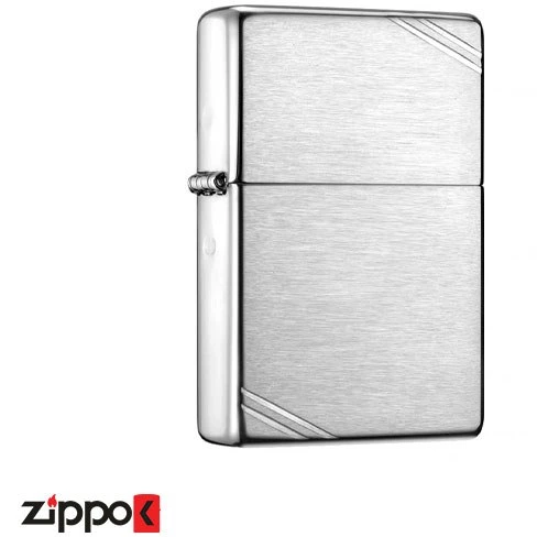 خرید و قیمت فندک زیپو مدل Zippo Street Chrome Vintage کد 267 ا 