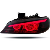 تصویر چراغ جلو پریشا طرحBMW ابرو قرمز 