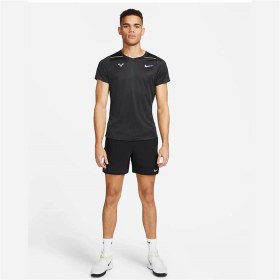 تصویر تی شرت تنیس مردانه نایک Nike Dri-FIT RAFA Challenger- مشکی 