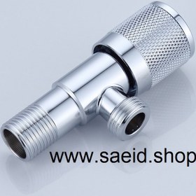 تصویر شیر پیسوار استیل ۳۰۴ سایز ۳/۸ 