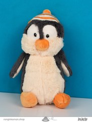 تصویر عروسک پنگوئن قطبی کلاهدار Hooded polar penguin doll 