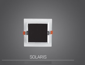 تصویر چراغ سقفی سولاریس 18 وات مربعی پارس شعاع توس Solaris ceiling light 18 square watt, Pars Shua Tos