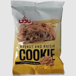 تصویر کوکی با مغز گردو و کشمش نادی ۳۵ گرمی 