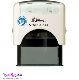 تصویر مهر ژلاتینی مستطیل Shiny A-844 