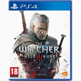 تصویر دیسک بازی ویچر وایلد هانت 3 WITCHER WILD HUNT برای PS4 (کارکرده) 