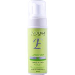 تصویر اويدرم فوم اوي سبونورم شوينده صورت پوست چرب EVIDERM FOAMING FACE WASH FOR OILY SKIN EVISEBONORM