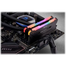 تصویر رم دسکتاپ DDR4 دو کاناله 3200 مگاهرتز CL16 کورسیر مدل VENGEANCE RGB PRO ظرفیت 32 گیگابایت 