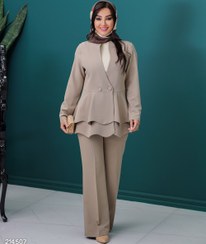تصویر کت و شلوار زنانه مدل بهارک 