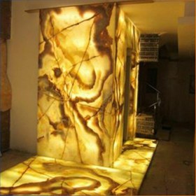 تصویر چسب اپوکسی نصب اسلب های نور گذر 