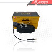 تصویر لنت جلو پژو 405 برند کره ای گلد | GOLD 