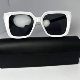 تصویر عینک آفتابی سفید White sunglasses