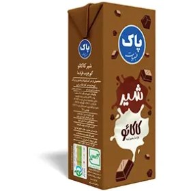 تصویر شیر کاکائو 200 سی سی پاک 