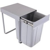 تصویر سطل زباله تک مخزن بزرگ ۴۰ لیتری 
