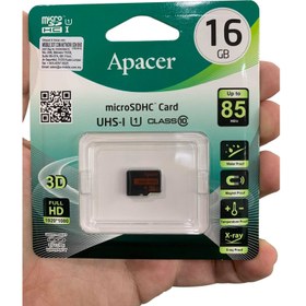 تصویر کارت حافظه 16 گیگapacer مدل UHS-I apacer sd card 16G UHS-I