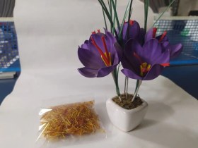 تصویر ریشه زعفران 3 گرمی 