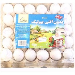 تصویر تخم مرغ ۳۰ عددی پرطلایی بدون آنتی بیوتیک 