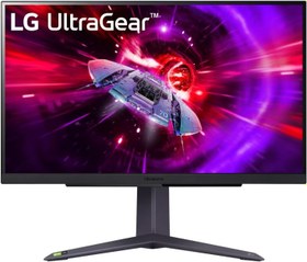 تصویر مانیتور گیمینگ ال جی UltraGear 27GR75Q-B سایز 27 اینچ LG UltraGear 27GR75Q-B Gaming 27 Inch Monitor