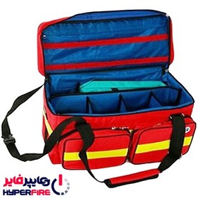 تصویر کیف کمک های اولیه مدل اورژانسی first aid bag model Emergency