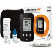 تصویر دستگاه قند خون کرسنس پک کامل با نوار 