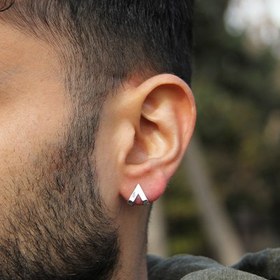 تصویر پیرسینگ نقره وی 