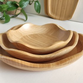 تصویر جامیوه چوب بامبو چوب بامبو درجه یک وارداتی