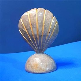 تصویر تندیس دکوری صدف مرمرین 