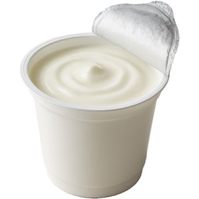 تصویر ماست ساده ۹۰ گرم 