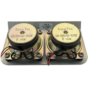 تصویر بلندگو 8 اهم با پایه 2 اینچ 2 تایی 