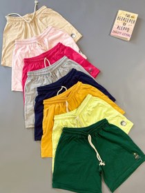 تصویر شورتک زنانه جیب آمریکایی 