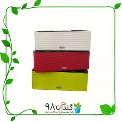 تصویر گلدان خودآبیار مستطیلی لچوزا 