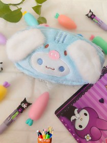 تصویر جامدادی فانتزی پشمالو طرح سینامورول 