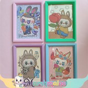 تصویر نقاشی الماسی لبوبو قابدار سایز ۱۴ در ۱۸ 