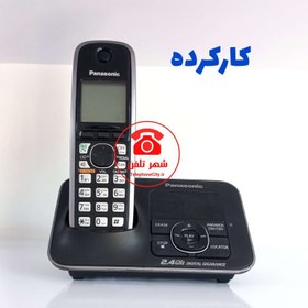 تصویر تلفن بی سیم پاناسونیک مدل KX-TG3721 Panasonic cordless phone model KX-TG3721